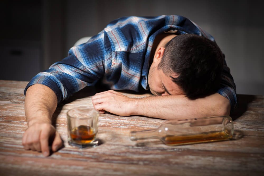 Psychologische und physische Folgen von Alkoholismus