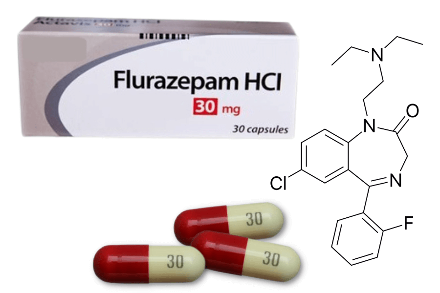Vente de somnifères Flurazepam en ligne